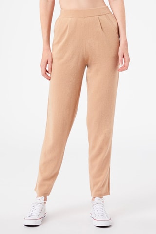 Pantaloni in cashmere - Sabbia