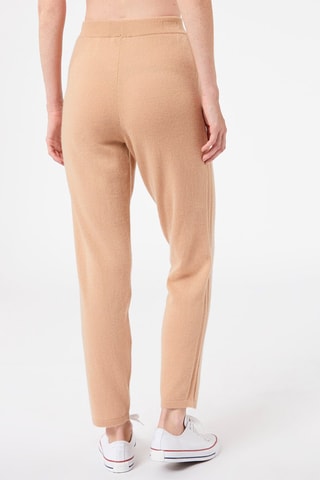 Pantaloni in cashmere - Sabbia