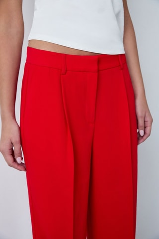 Pantaloni On The Guest Liste - Rosso
