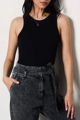 Jeans a vita alta Dorothee - Antracite