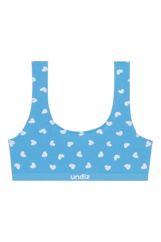 2 top Groovyiz - Grigio chiaro melange e azzurro