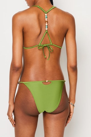 Slip bikini - Verde oliva