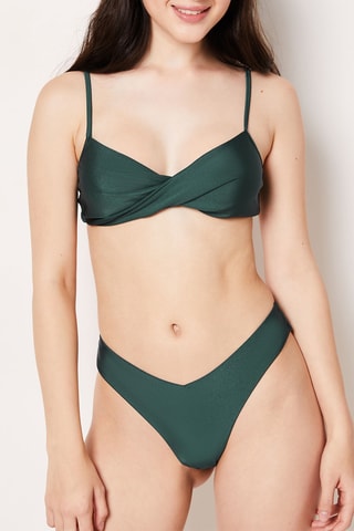 Slip bikini - Verde scuro