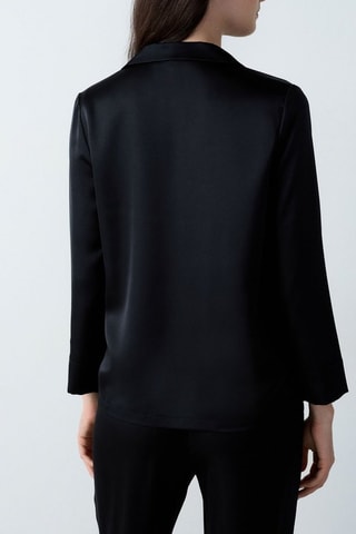 Camicia pigiama Modern Graphic - Nero