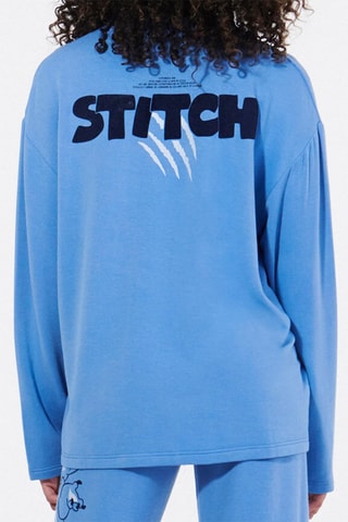 T-shirt pigiama Stitch Lilo & Stitch Disney Multistitchiz - Azzurro