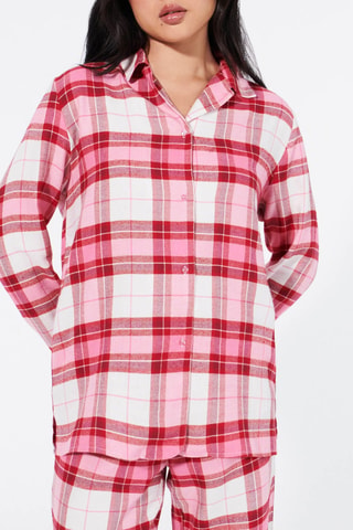 Camicia pigiama Bariniz - Rosso - Undiz