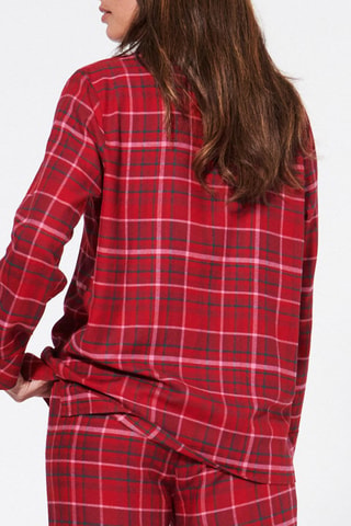 Camicia pigiama Camiliz - Rosso - Undiz