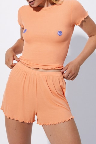 T-shirt pigiama Multiliz - Salmone - Undiz