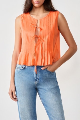Top Vintage St Tropez - Arancione
