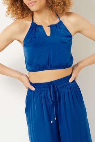 Top Blue Amalfi - Blu elettrico