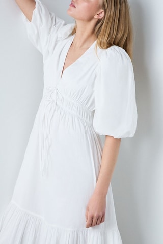 Abito lungo Vintage St Tropez - Bianco