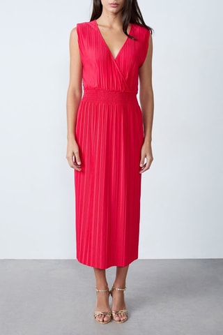 Abito midi Mordern gypset - Rosso