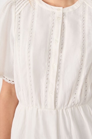Abito con volant Coastal Cowgirl - Bianco
