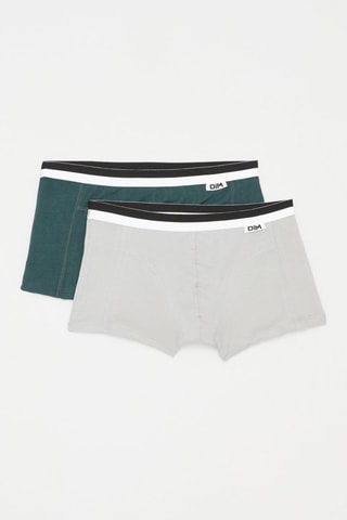 2 parigamba Classic - Grigio perla e verde  - Dim