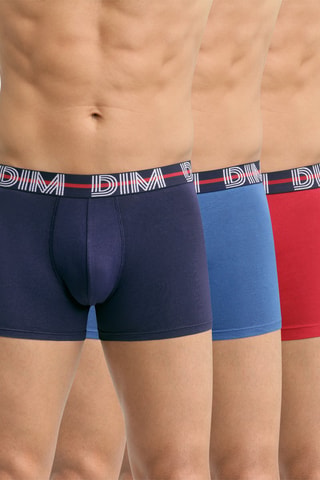 3 parigamba Dim Powerful - Rosso, cobalto e inchiostro  - Dim