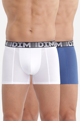 2 parigamba 3D Flex - Bianco e blu  - Dim
