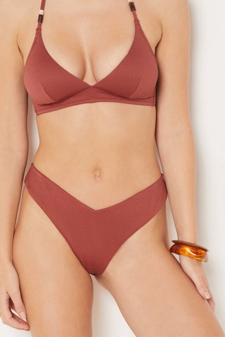 Slip bikini - Bordeaux