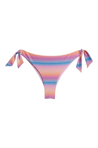 Slip bikini - Rosa e celeste