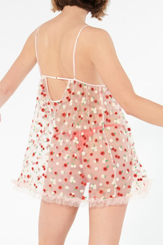 Babydoll Almaiz - Rosso