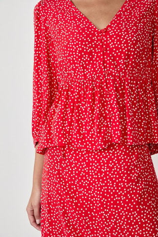 Camicia French Girl Era - Rosso