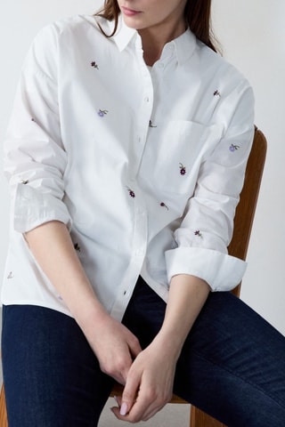 Camicia Capsule Broderie - Bianco