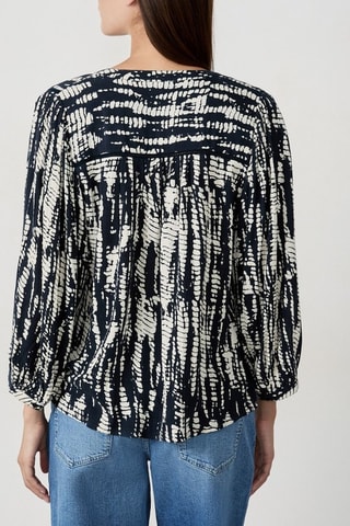 Camicia Coastal Cowgirl - Nero e beige