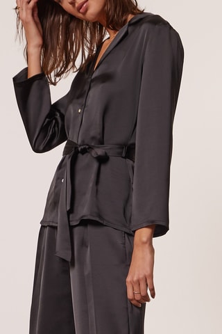Camicia pigiama Essentiels Chic - Nero