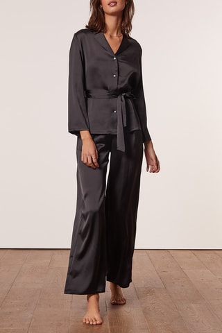 Camicia pigiama Essentiels Chic - Nero