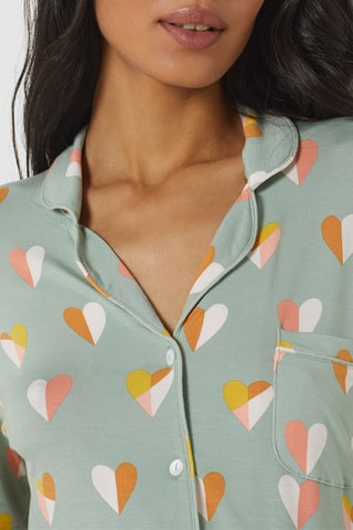 Camicia pigiama Paolam - Verde chiaro