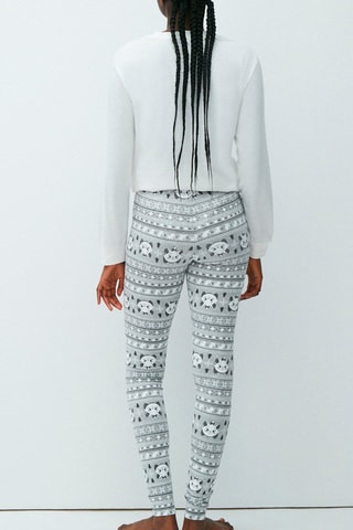 Leggings Minou Gli Aristogatti Disney Mariemountiz - Grigio