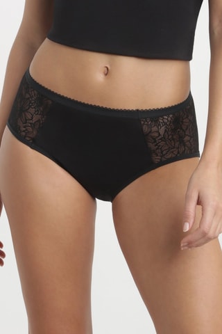 Slip Protect Coton Bio - Flusso molto abbondante - Nero  - Dim