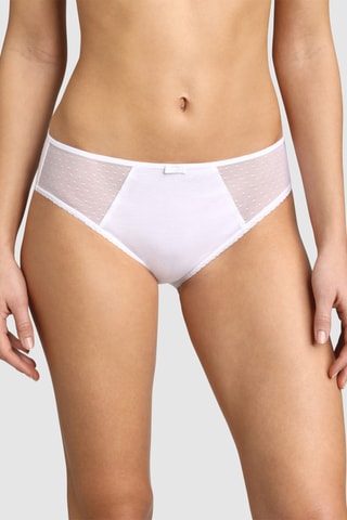 Slip in cotone bio Generous - Bianco  - Dim