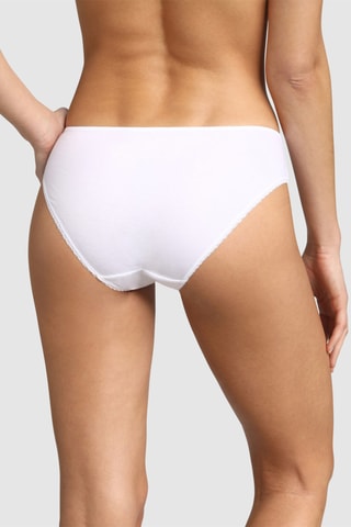 Slip in cotone bio Generous - Bianco  - Dim