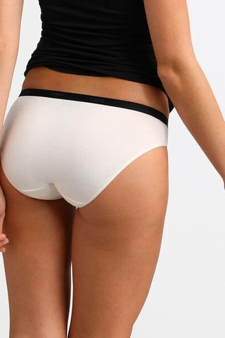 3 slip Les Pockets - Nero e bianco - Dim