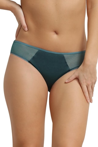 Slip cotone bio Generous Coton Bio - Verde scuro  - Dim