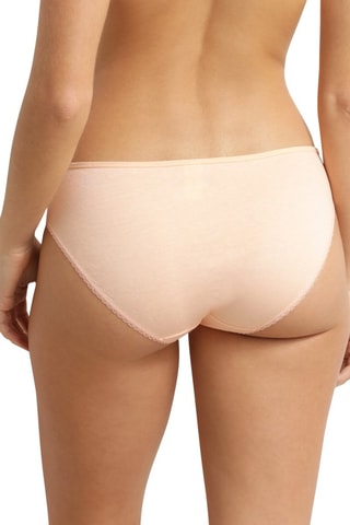 Slip cotone bio Generous Coton Bio - Rosa cipria  - Dim