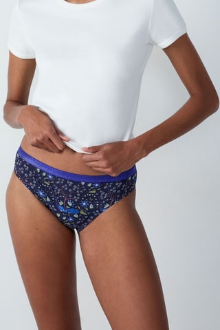 Slip Aya - Navy ed ecrù