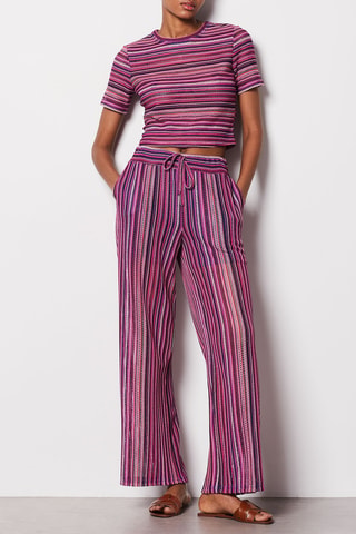 T-shirt - Rosa e viola