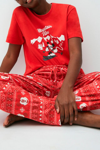 T-shirt Topolino Disney Mickeymountiz - Rosso