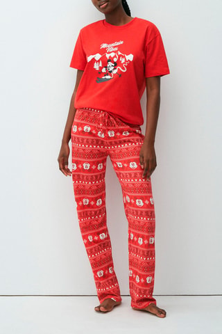 T-shirt Topolino Disney Mickeymountiz - Rosso
