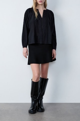 Blusa Afternoon light - Nero