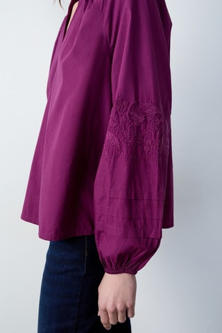 Blusa Marche Aux Fleurs - Viola