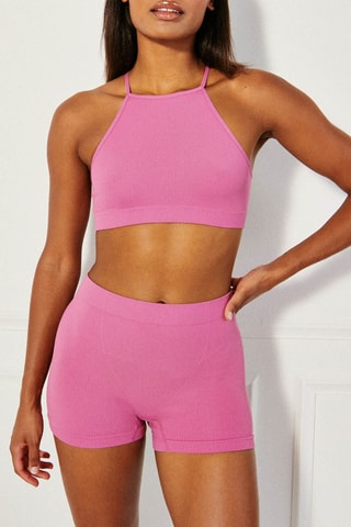 Culotte a vita alta Tulipaniz - Rosa