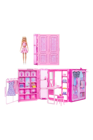 Cofanetto bambola Barbie e guardaroba - Da 36 mesi - Modello casuale