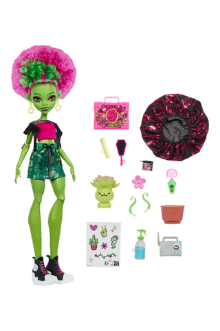 Cofanetto bambola Venus Mcflytrap Monster High - 13 pezzi - Da 4 anni