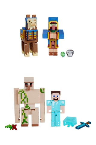 Cofanetto figurine Minecraft - Da 6 anni - Modello casuale