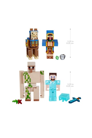 Cofanetto figurine Minecraft - Da 6 anni - Modello casuale
