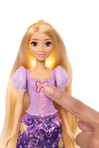 Cofanetto bambola Rapunzel Capelli Magici Disney - 9 pezzi - Da 3 anni