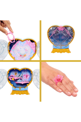 Cofanetto bambola Cenerentola Jewel Reveal Disney - 10 pezzi - Da 3 anni