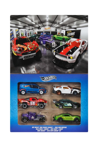 Cofanetto auto in miniatura Hot Wheels Legends - Da 3 anni